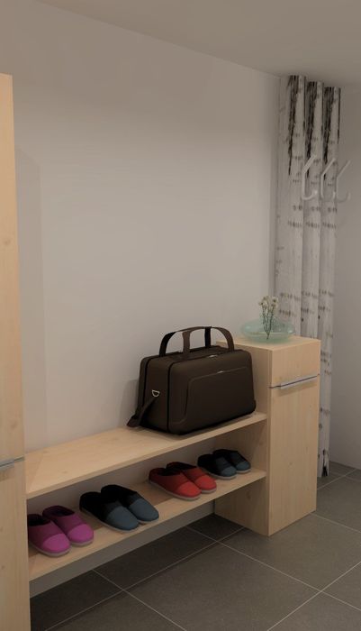 Biohof Oberwerkstatt Wohnung 3 Garderobe 2022