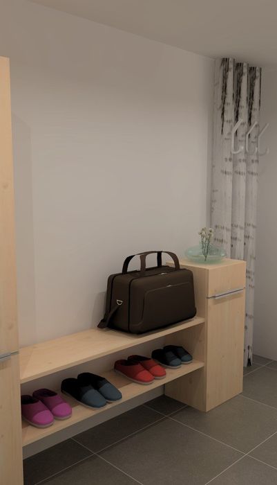 Biohof Oberwerkstatt Wohnung 3 Garderobe 2022